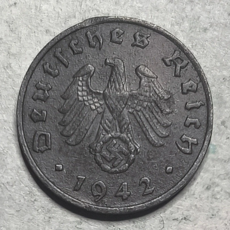 Obverse : Allemagne (Troisième Reich) 1 REICHSPFENNIG 1942 G