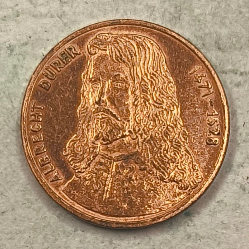 Obverse : Allemagne 500e anniversaire Albrecht Dürer 1971 Nürnberg