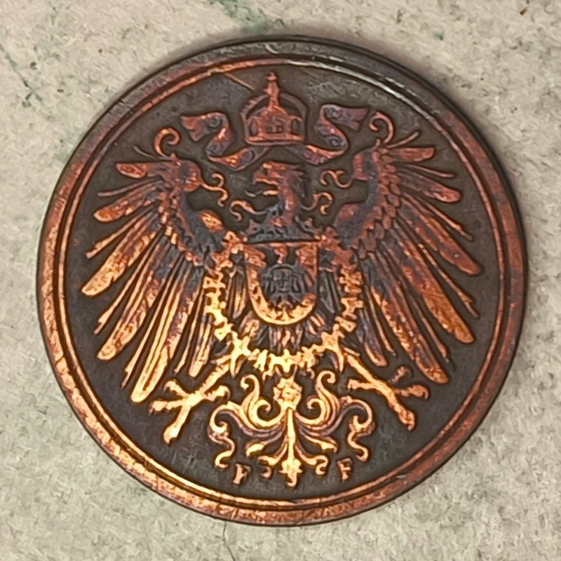 Obverse : Allemagne 1 pfennig 1903-F