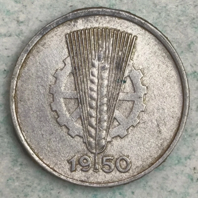 Obverse : Allemagne 1 pfennig 1950 E