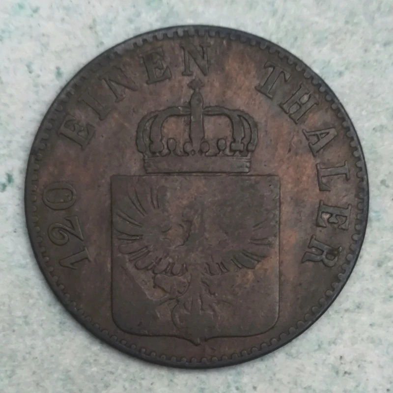Obverse : Prusse 3 pfennig 1852 A