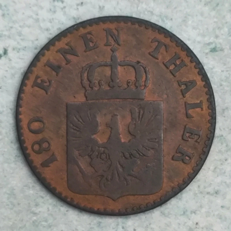 Obverse : Prusse 2 pfennigs 1852 A