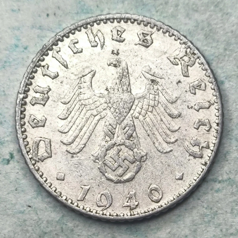 Obverse : Allemagne (Troisième Reich) 50 REICHSPFENNIG 1940 J