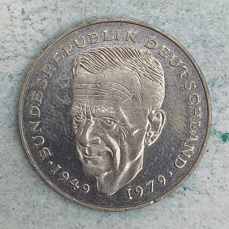 Obverse : Allemagne 2 MARK Kurt Schumacher 1979 J