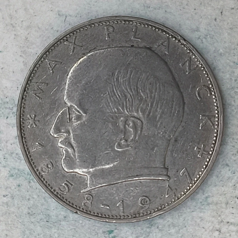 Obverse : Allemagne 2 MARK Max Planck 1963 F