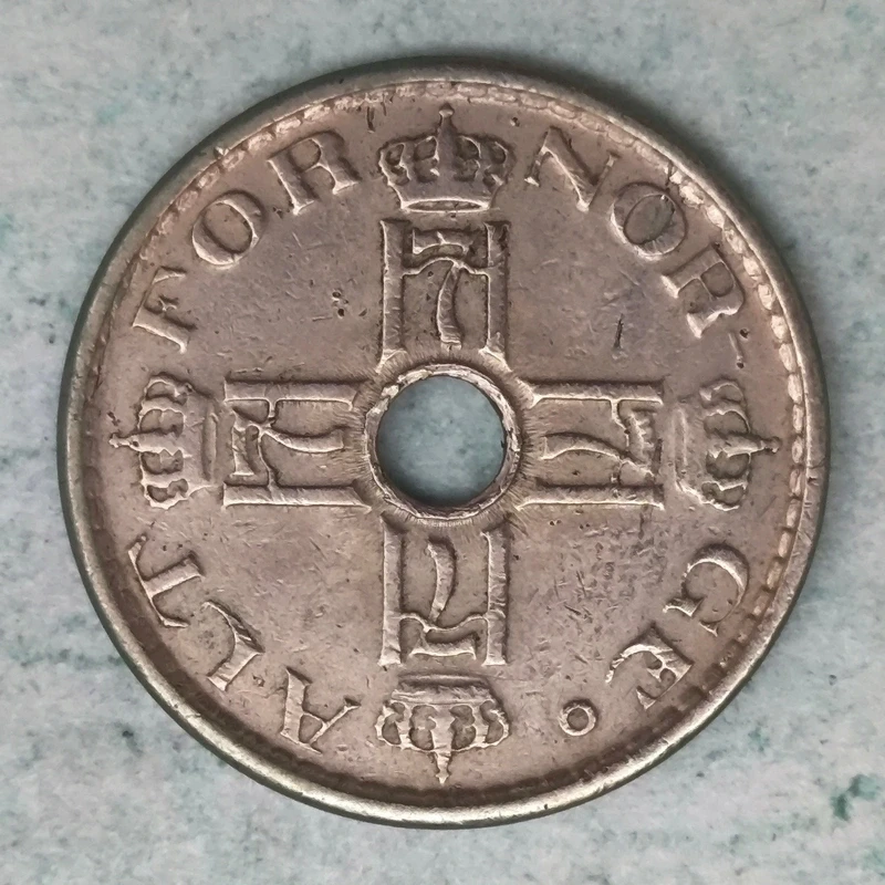Obverse : Norway 50-øre 1948