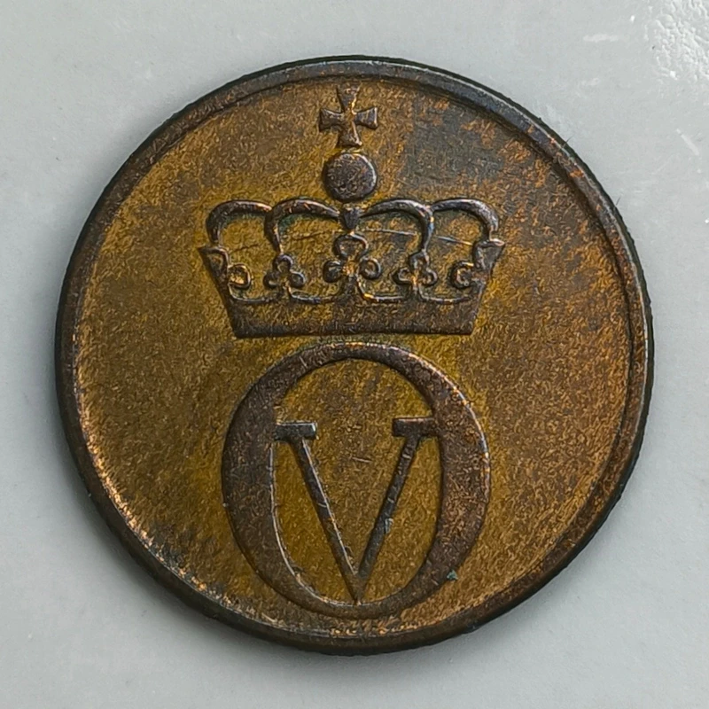 Obverse : Norway 2-øre 1971