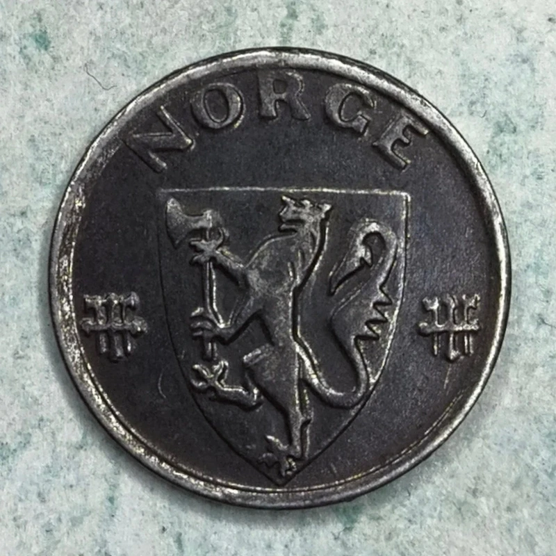 Obverse : Norway 1 øre 1943