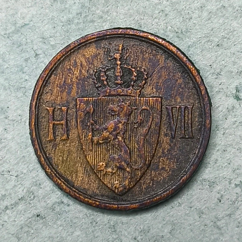 Obverse : Norway 1 øre 1906