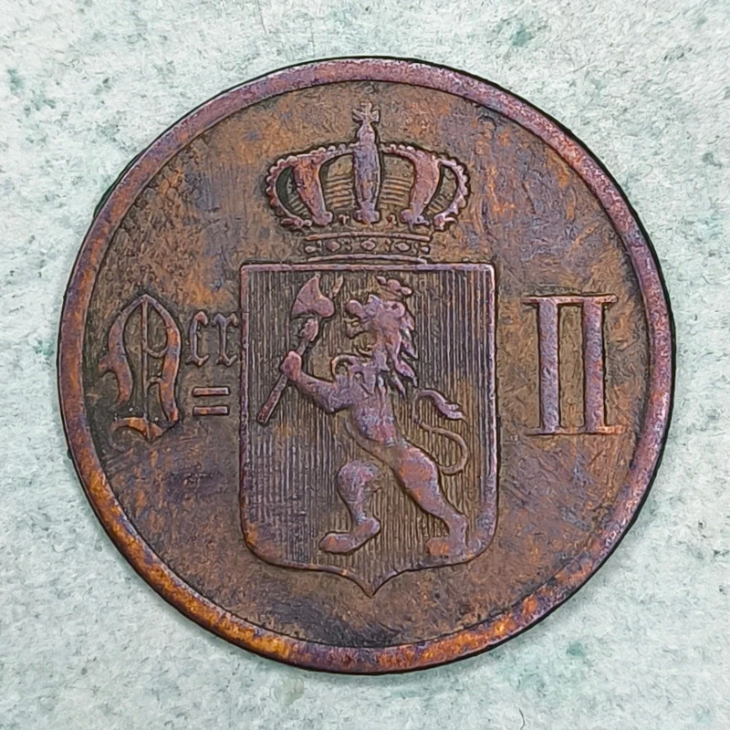 Obverse : Norway 2 øre 1899