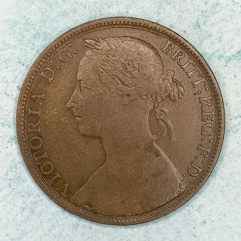 Obverse : Royaume-Uni 1 Penny 1893