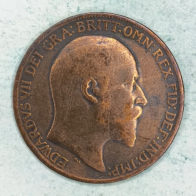 Obverse : Royaume-Uni 1 Penny 1910