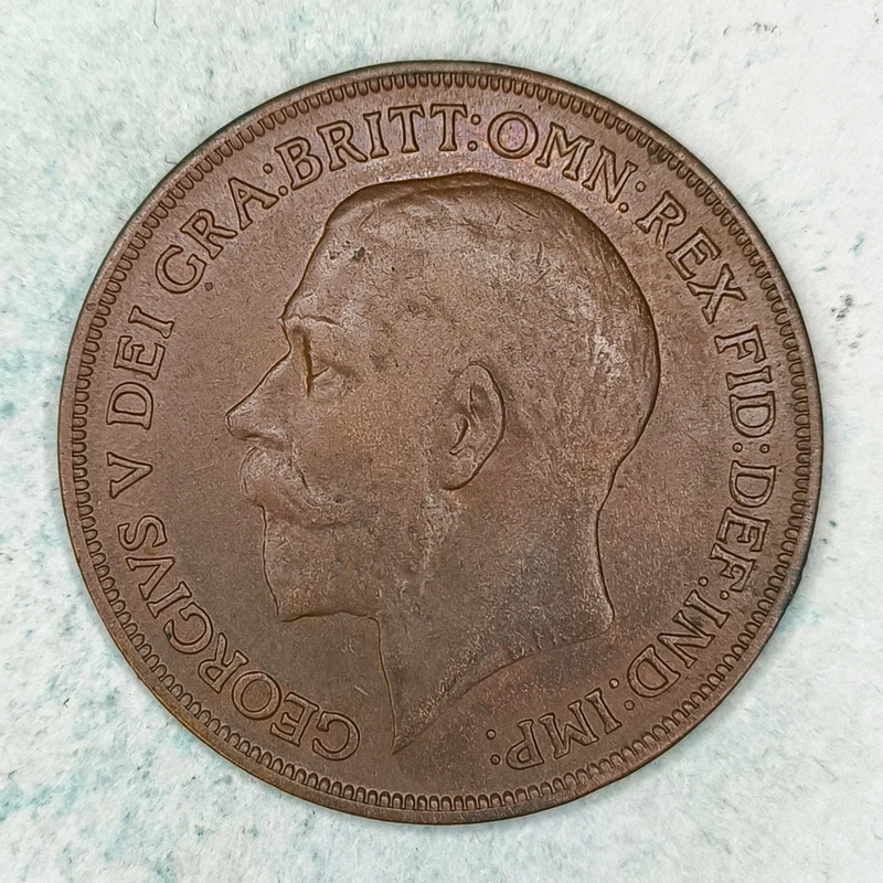 Obverse : Royaume-Uni 1 Penny 1915