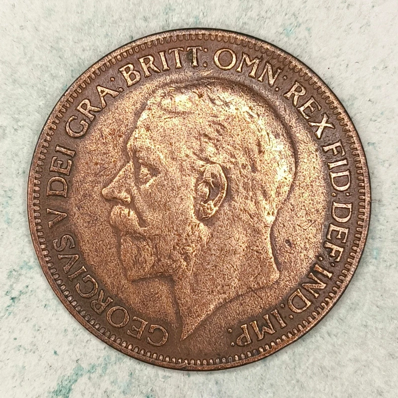 Obverse : Royaume-Uni 1 Penny 1927