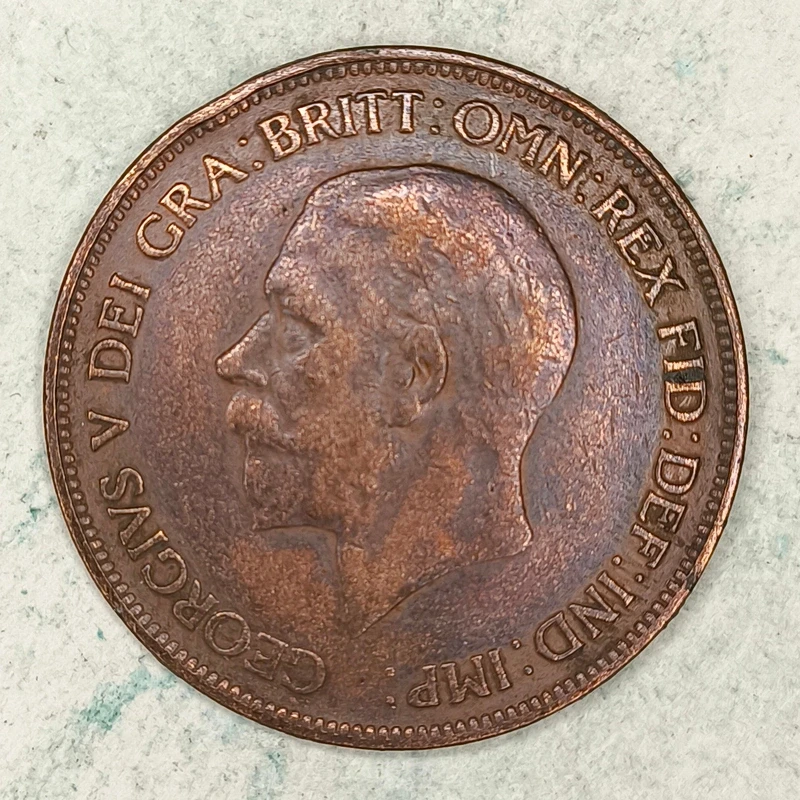 Obverse : Royaume-Uni 1 Penny 1929