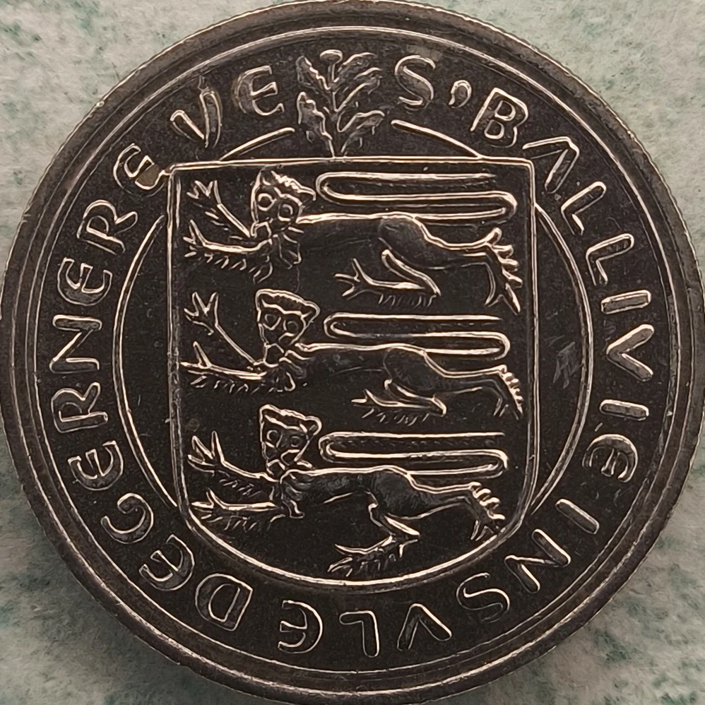 Obverse : Guernesey 5 pence 1979 - Lys de Guernesey - Belle épreuve
