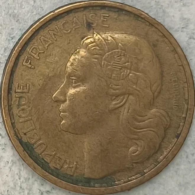Vorderseite : Frankreich 10-franc-Münze 1950B - Guiraud