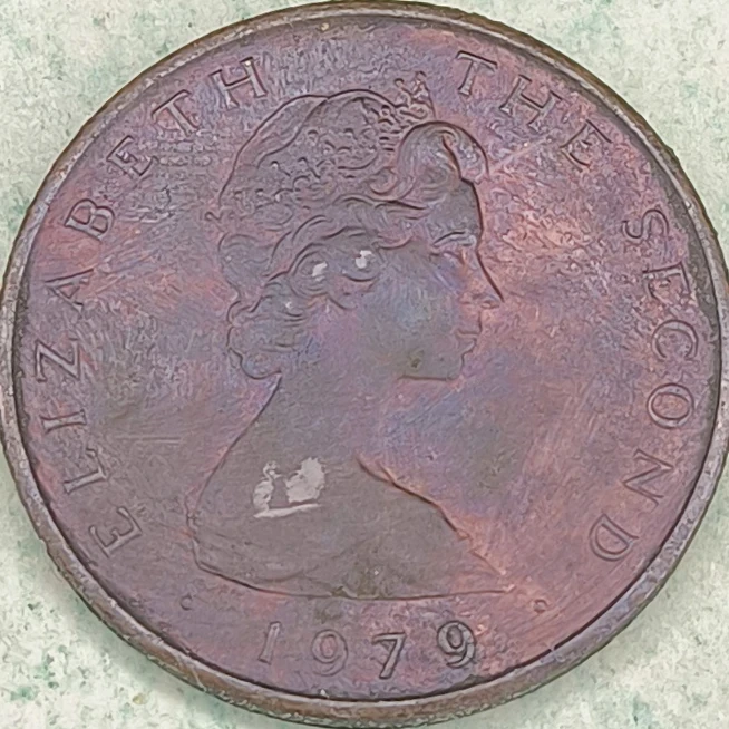 Avers : Île de Man 2 pence 1979 - Puffin des Anglais