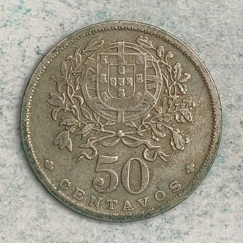 Rückseite : Portugal 50 Centavos 1947