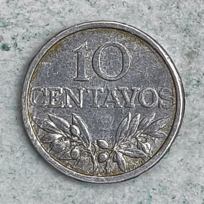 Rückseite : Portugal 10 Centavos 1976