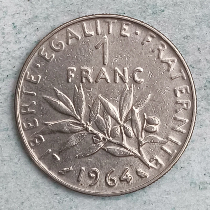 Rückseite : Frankreich 1 Franc 1964 - Sämann