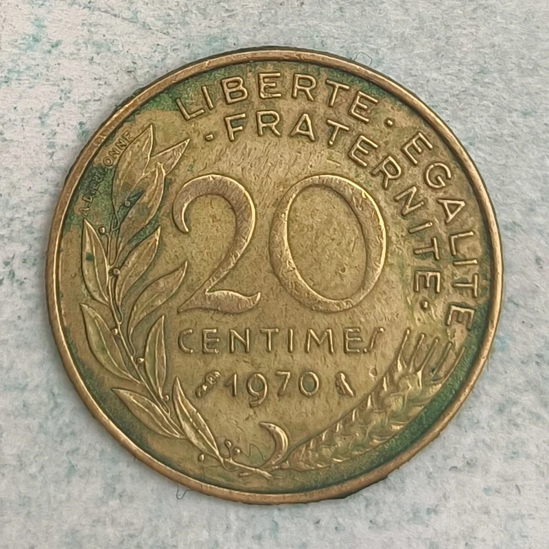 Rückseite : Frankreich 20 Centimes 1970 - Marianne