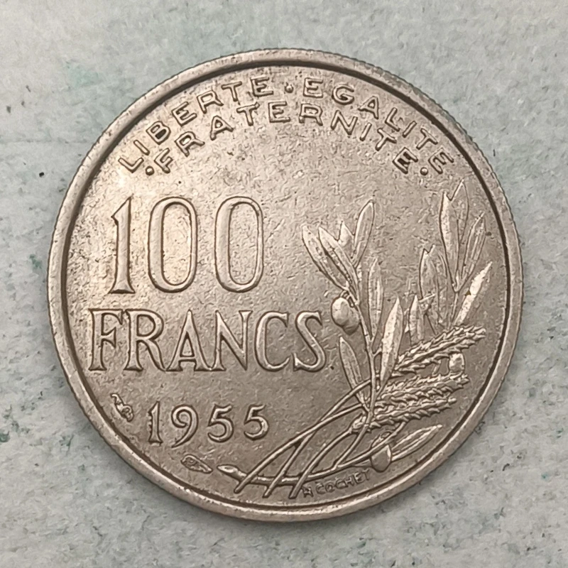 Rückseite : Frankreich 100 Francs 1955 - Cochet (Vierte Republik)