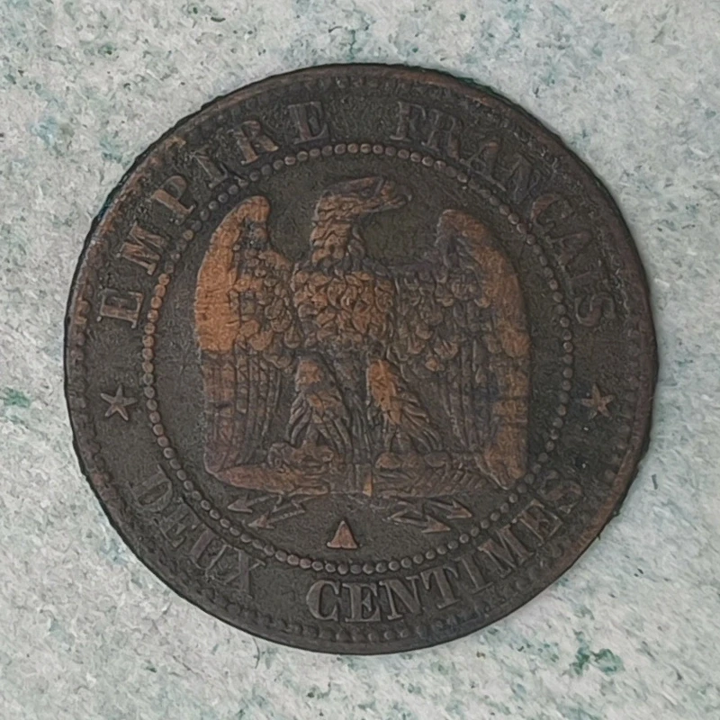 Rückseite : Frankreich 2 Centimes Napoléon III 1855 A