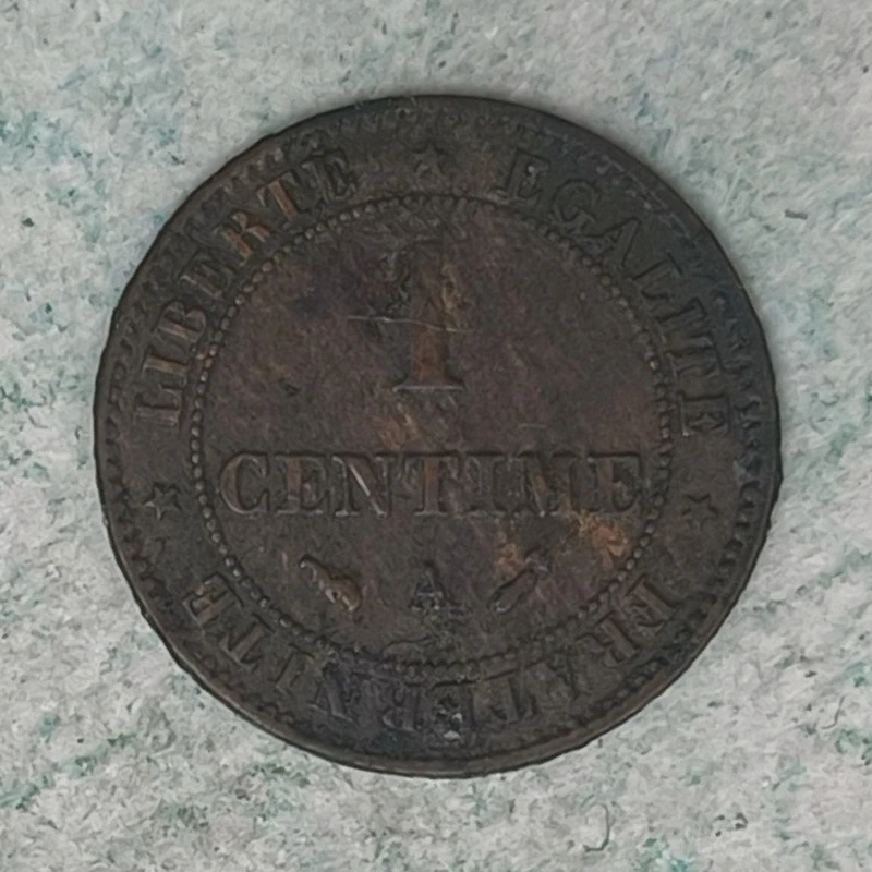 Rückseite : Frankreich 1 Centime Ceres 1896 A