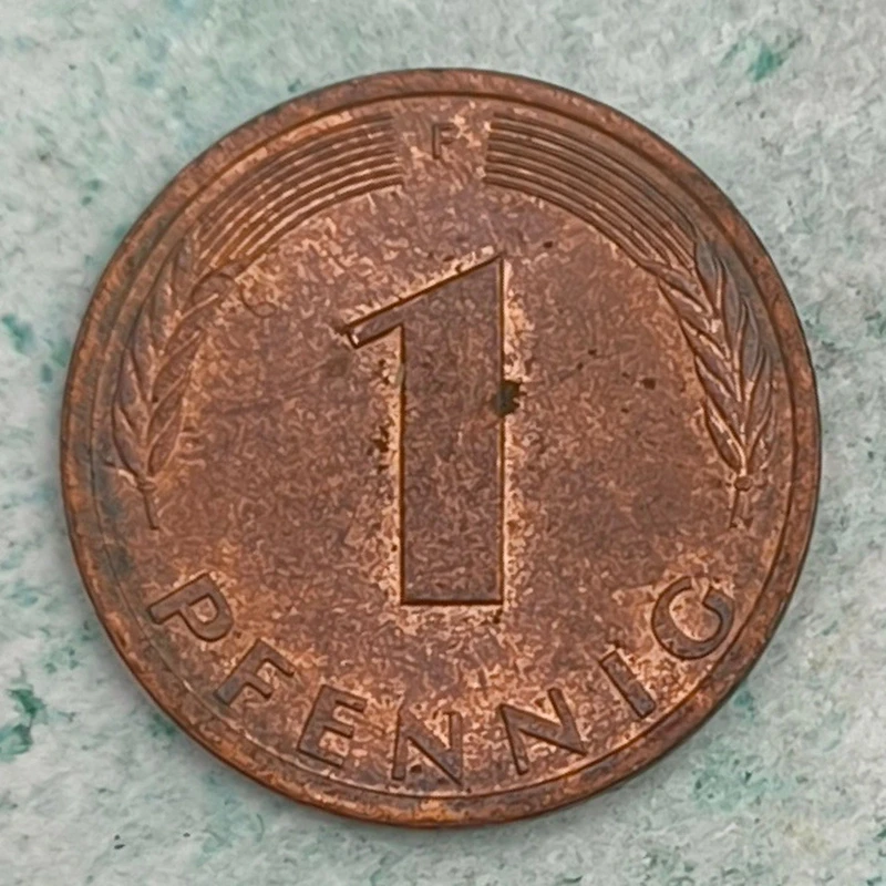 Rückseite : Deutschland 1 Pfennig 1979 F