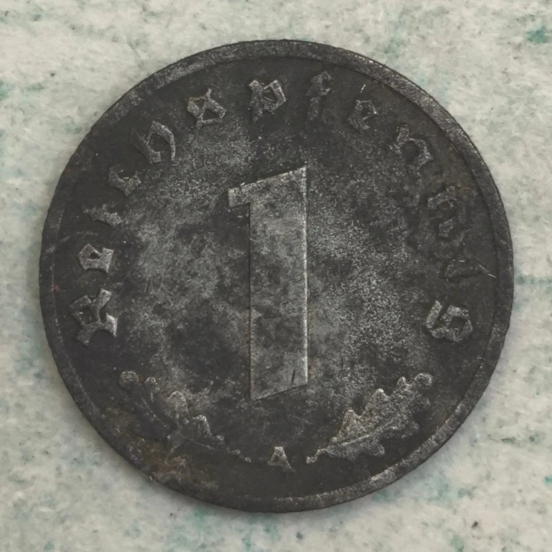 Rückseite : Deutschland (Drittes Reich) 1 REICHSPFENNIG 1940 A Zink