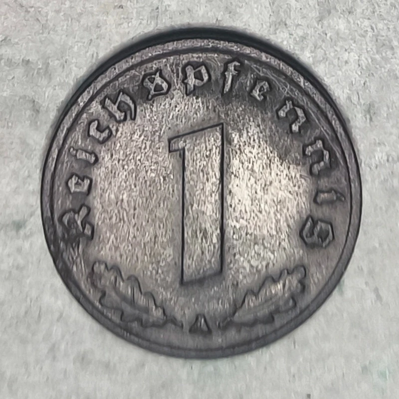 Rückseite : Deutschland (Drittes Reich) 1 REICHSPFENNIG 1943 A