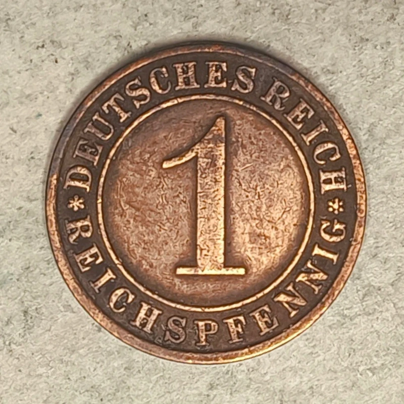 Rückseite : Deutschland 1 REICHSPFENNIG 1934 A