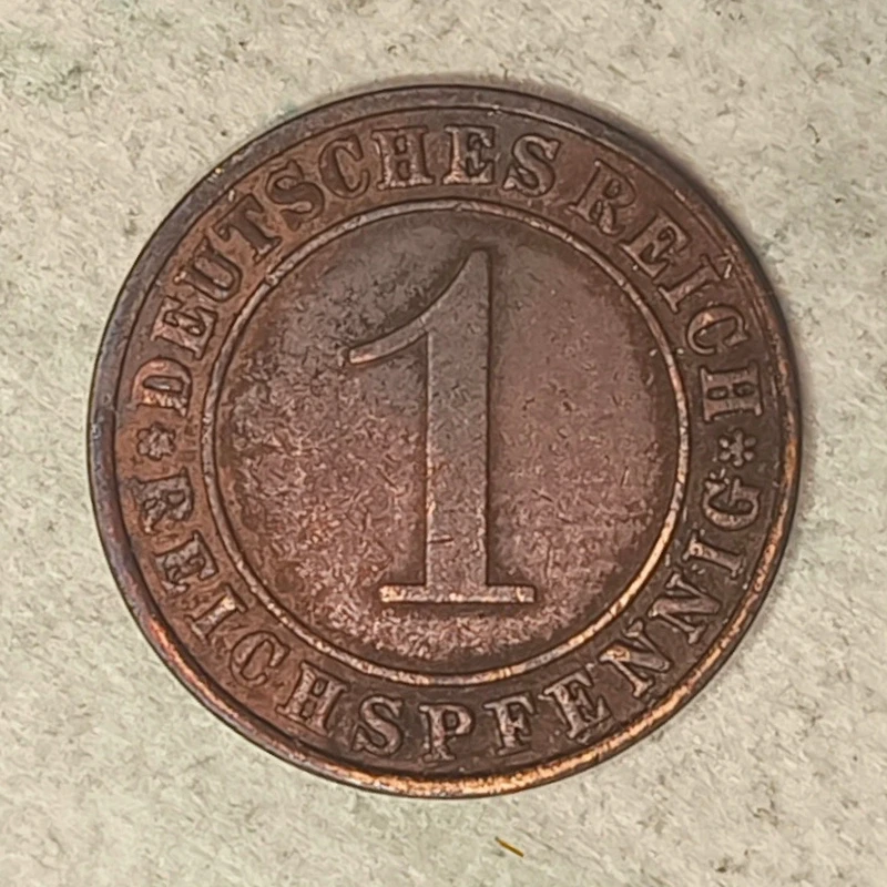 Rückseite : Deutschland 1 REICHSPFENNIG 1936 A