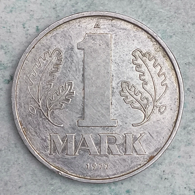 Rückseite : Deutschland (DDR) 1 Mark 1977 A