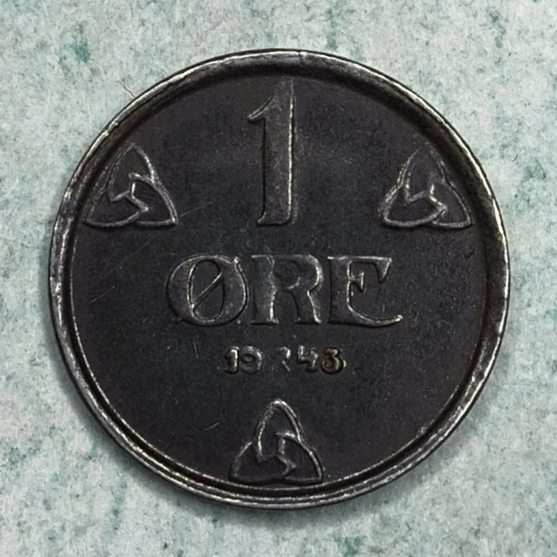 Reverse : Norway 1 øre 1943