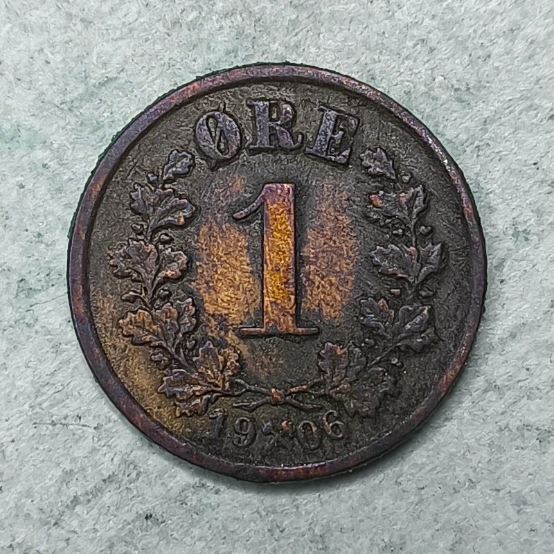 Reverse : Norway 1 øre 1906