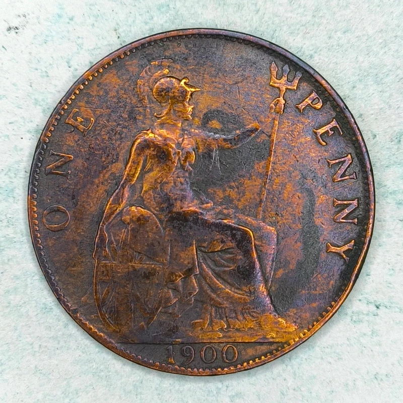 Rückseite : Vereinigtes Königreich 1 Penny 1900