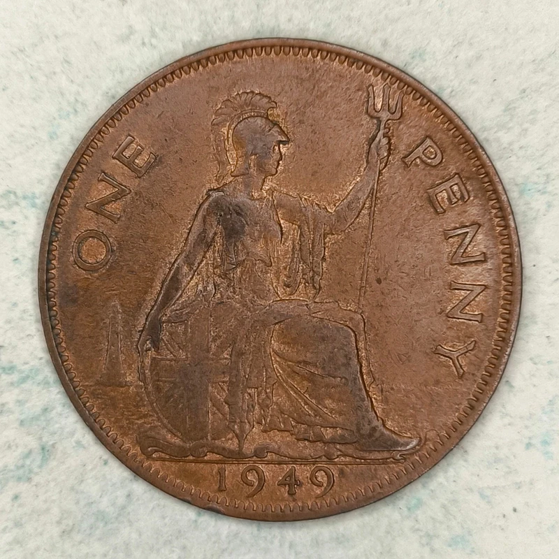 Rückseite : Vereinigtes Königreich 1 Penny 1949