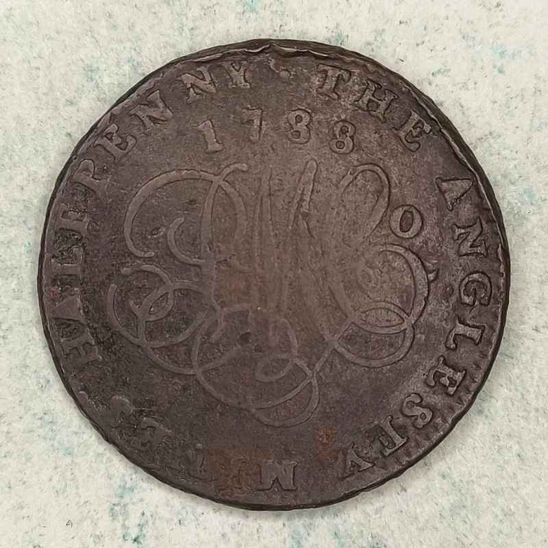 Rückseite : Vereinigtes Königreich ½ penny 1788 - Anglesey Mines Token