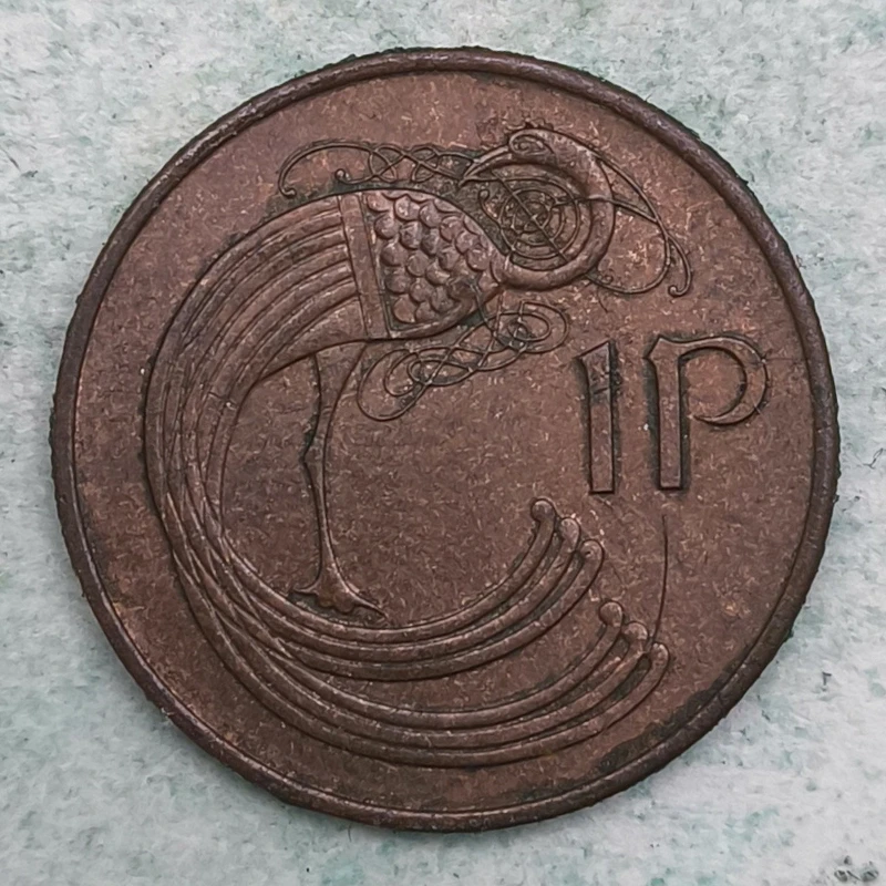 Rückseite : Irland 1 Penny 1971 - Vogel