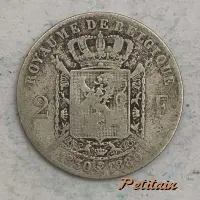 ROYAUME DE BELGIQUE 2 F 1830 1880