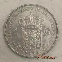 MUNT VAN HET KONINGRIJK DER NEDERLANDEN 1 G 1939