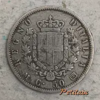 REGNO D'ITALIA M C. 50 BN