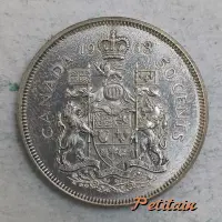 19 63 CANADA 50 CENTS T S