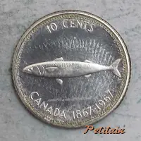 10 CENTS CANADA 1867-1967