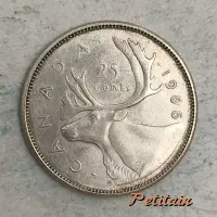 CANADA 1966 25 Cents H