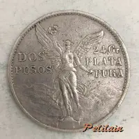 DOS PESOS 24Gr PLATA PURA