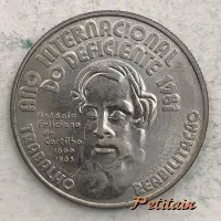 ANO INTERNACIONAL DO DEFICIENTE 1981 António Feliciano de Castilho 1800 1885 TRABALHO REABILITAÇÁO incm82 M. SIMÕES