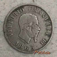 VITTORIO EMANUELE II FERRARIS 1863